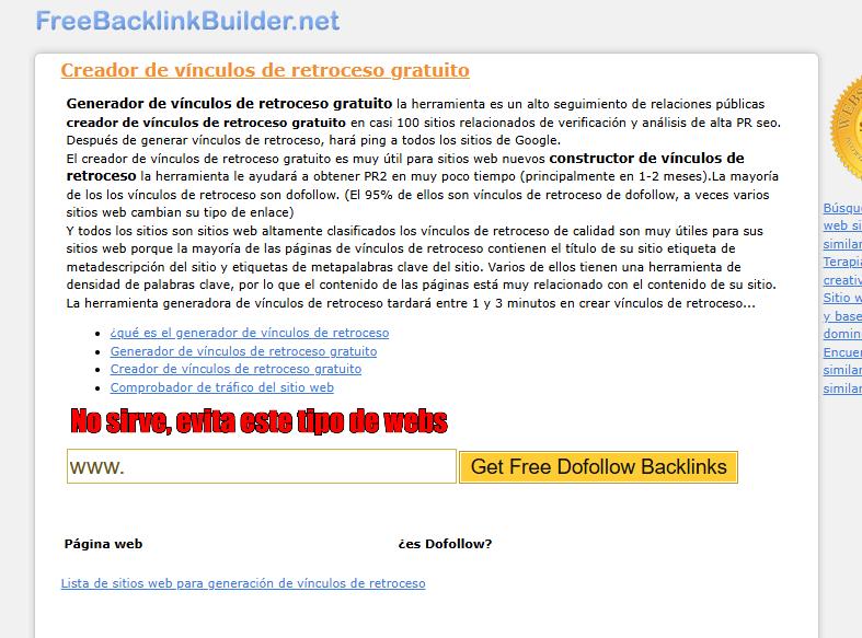 gratis backlinks