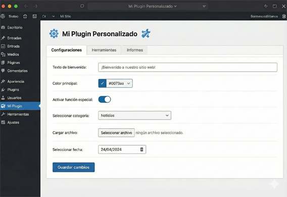 desarrollo de plugins para wordpress